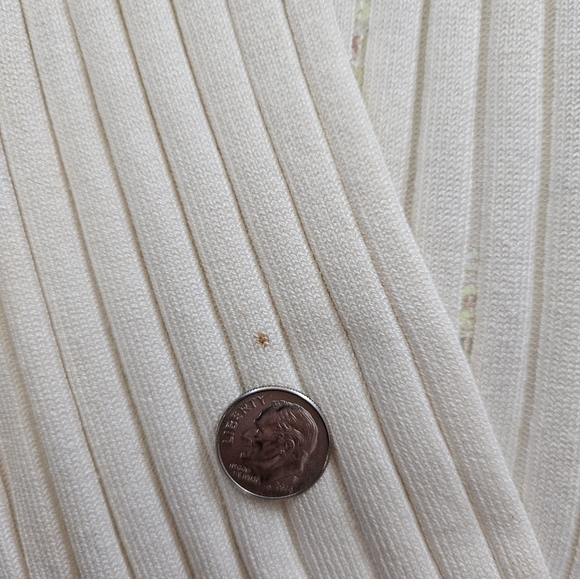 NWT - Silk Blend Style&co. Winter White Festive Jersey - Size XL - Picture 10 of 10